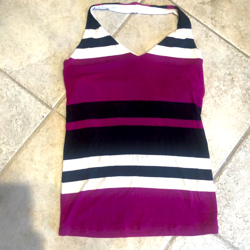 Inc Striped Halter